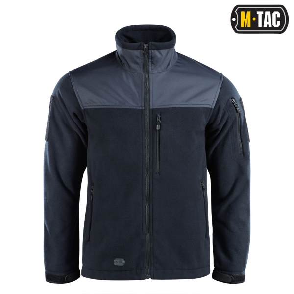 M-TAC КУРТКА ALPHA WINDBLOCK FLEECE DARK NAVY BLUE